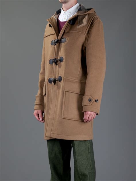 burberry oversize duffle coat|burberry duffle coat men.